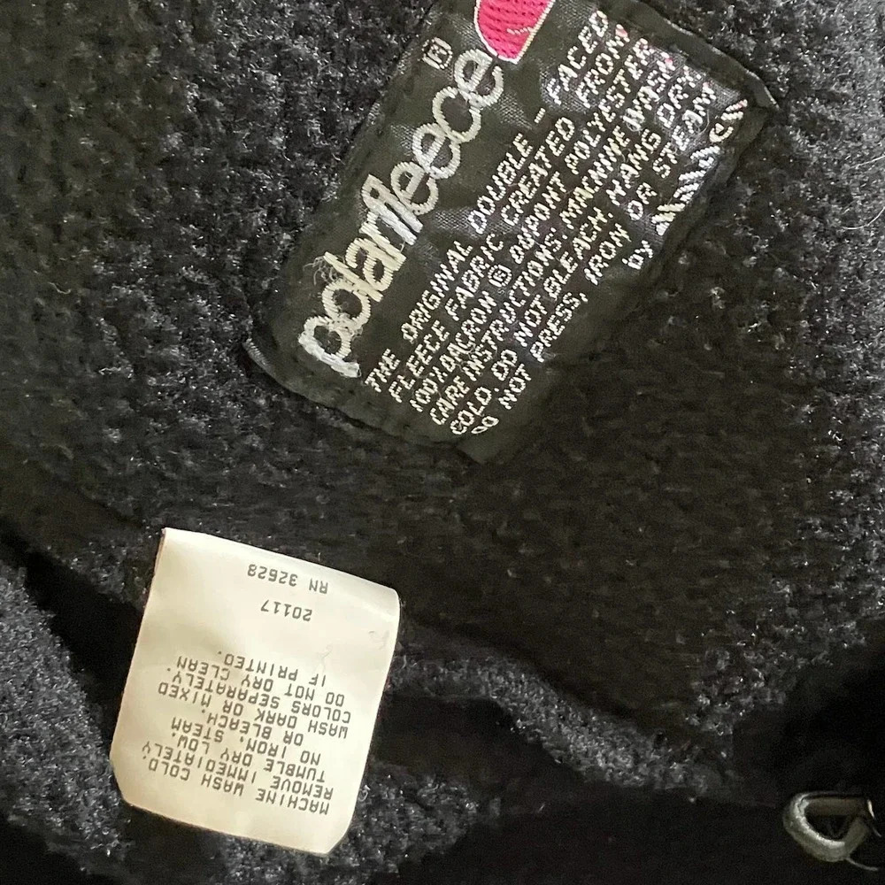 Vintage‎ 90s CMT Logo Fleece Jacket M/L - Picture 6 of 6